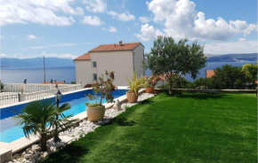 Awesome apartment in Novi Vinodolski with Outdoor swimming pool, WiFi and 3 Bedrooms